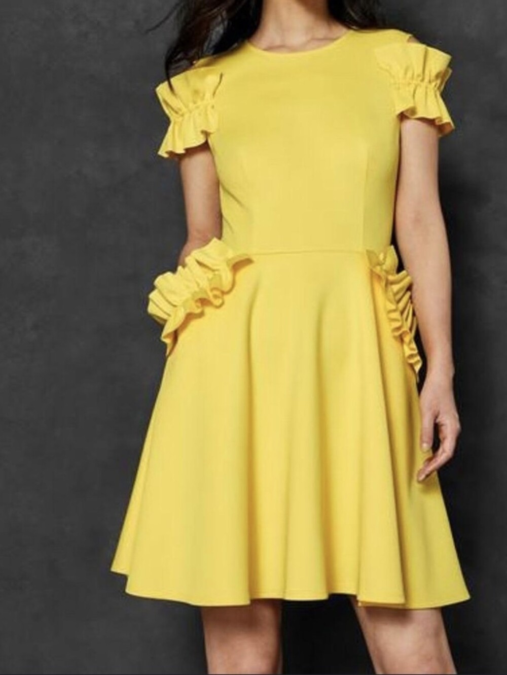 Ted Baker Yellow Dress